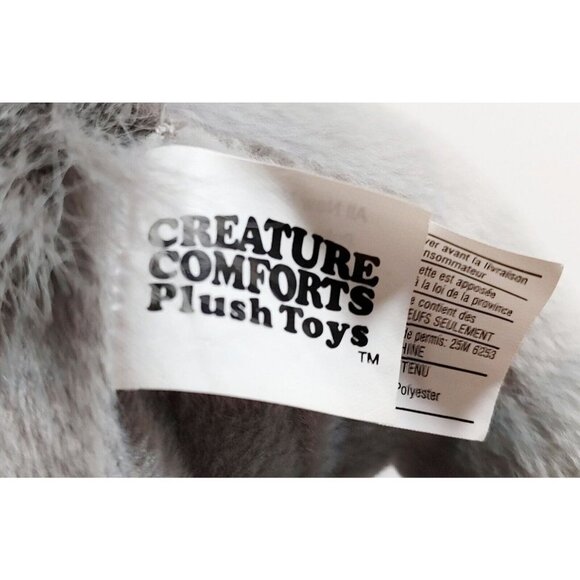 Creature Comforts Dottie Gray Donkey Plush 9"  Stuffed Animal - Picture 6 of 6